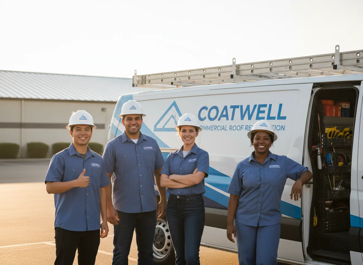 Commercial roof coating company in Somonauk, IL